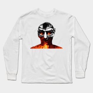 FIRE MfDoom Long Sleeve T-Shirt